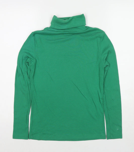 Emreco Womens Green Polyester Pullover Sweatshirt Size 10 Pullover