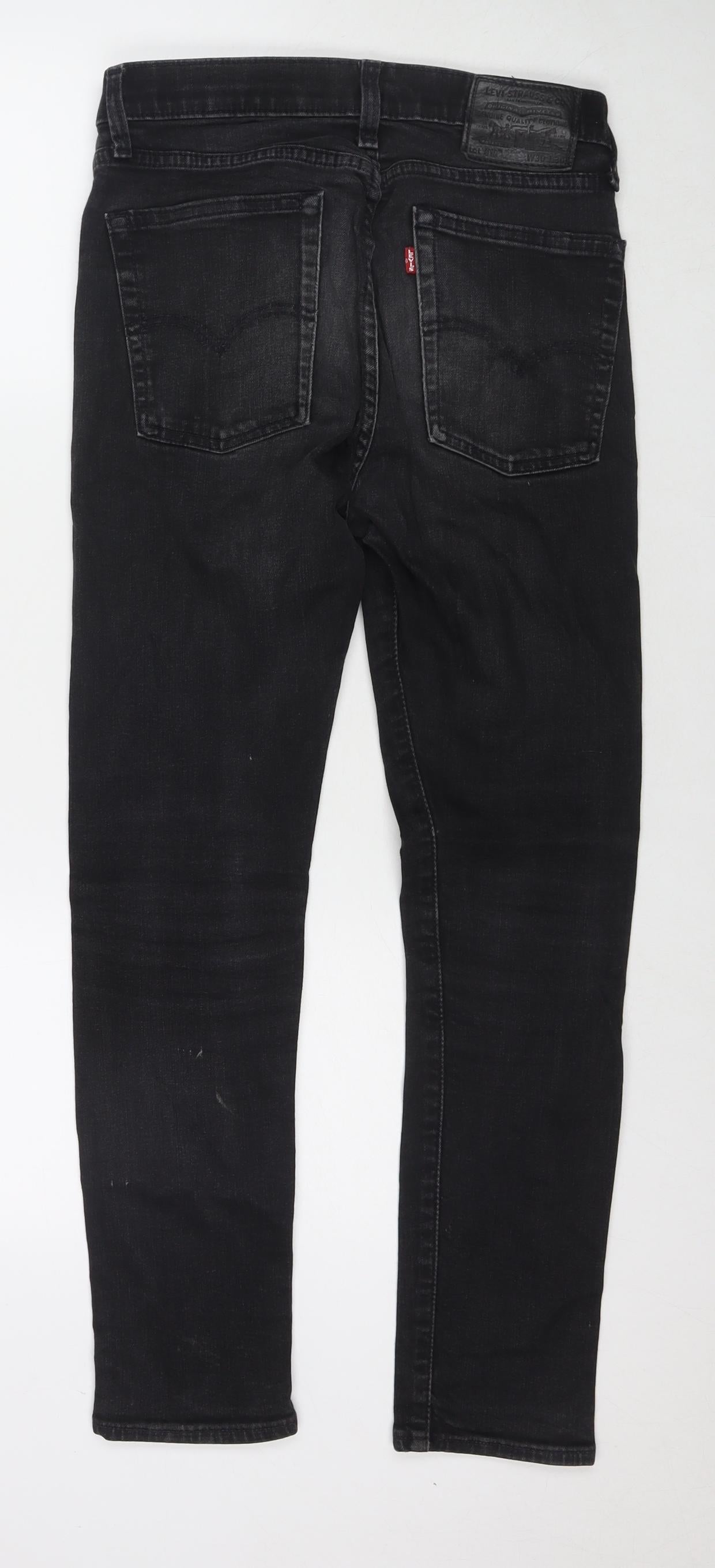 Levi's Mens Blue Cotton Skinny Jeans Size 30 in L30 in Regular Zip