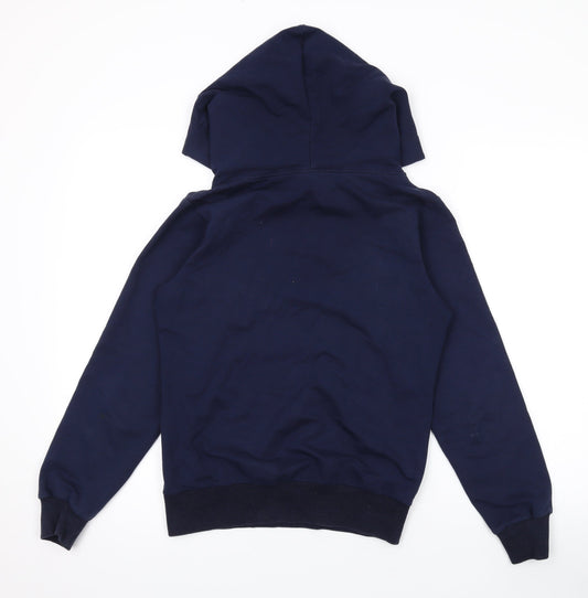 Levi's Mens Blue Cotton Pullover Hoodie Size M - Logo