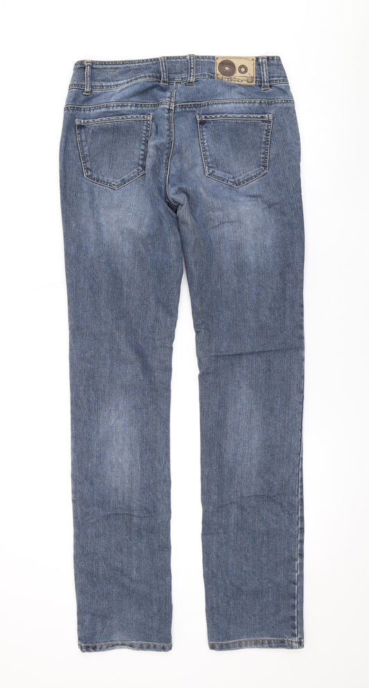 RESERVED Mens Blue Cotton Skinny Jeans Size 31 in L32 in Regular Zip