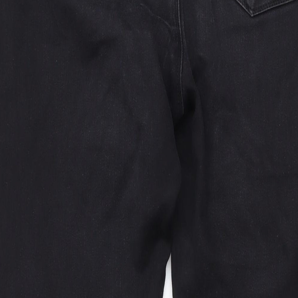 Paper & Stitch Womens Black Cotton Skinny Jeans Size 32 in L27 in Regular Zip