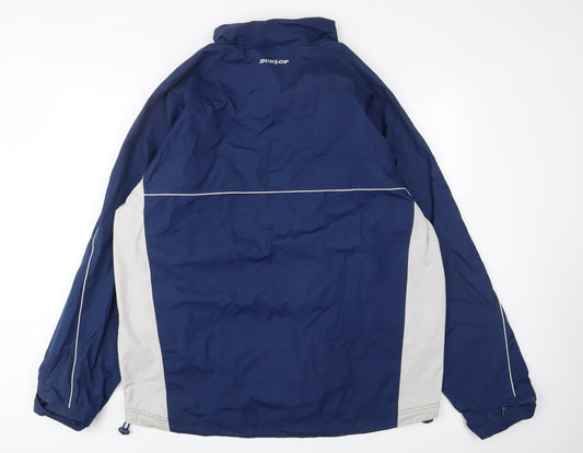 Dunlop Mens Blue Jacket Size 2XL Zip