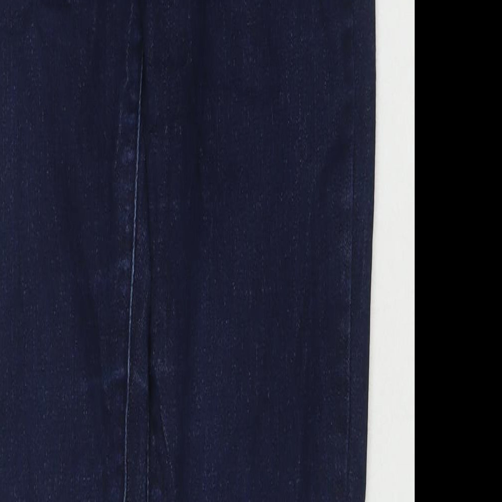 Levi's Womens Blue Cotton Skinny Jeans Size 26 in L30 in Regular Zip