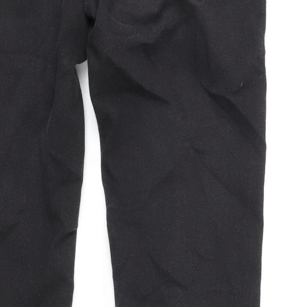 Marks and Spencer Womens Black Cotton Skinny Jeans Size 8 L27 in Regular Zip