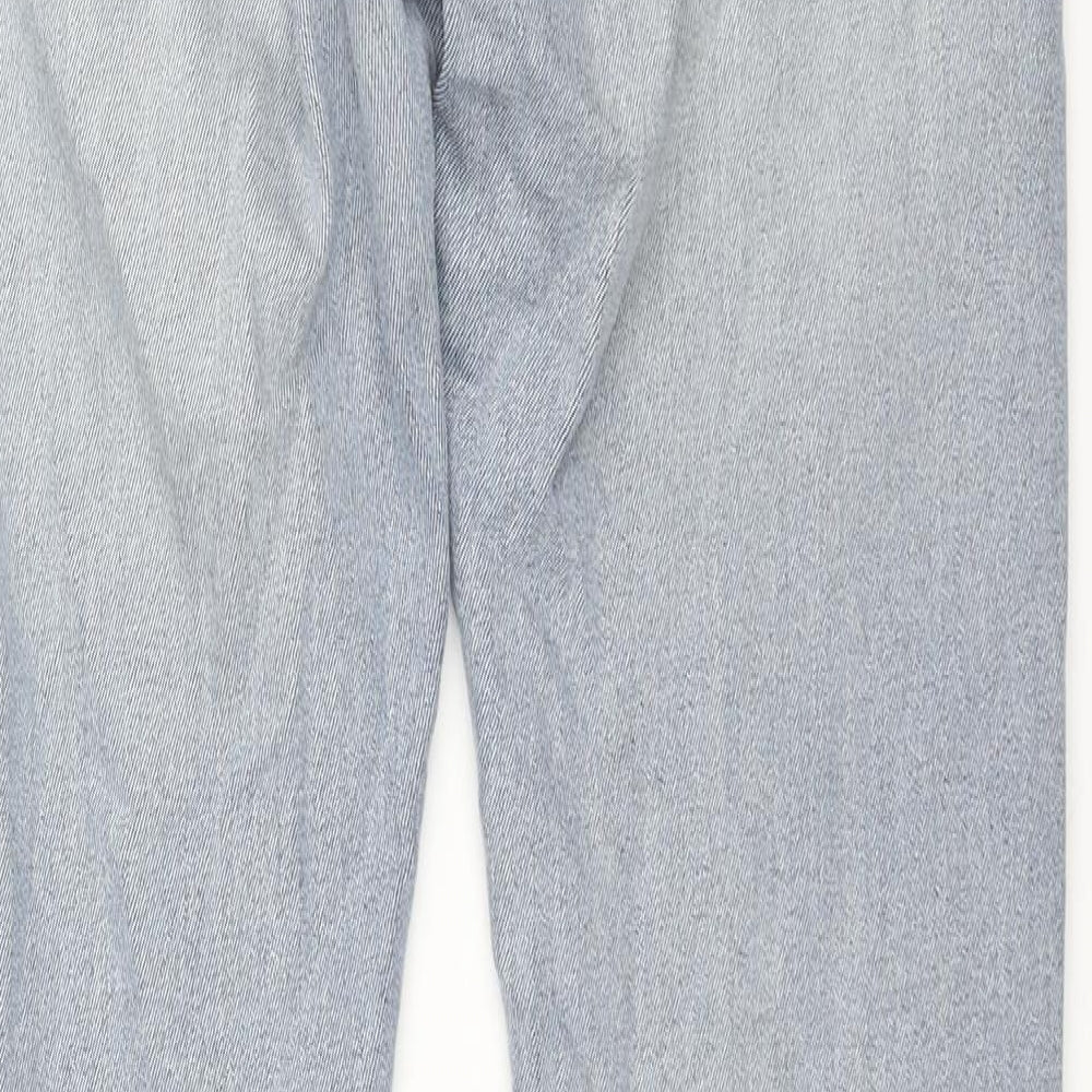 Rolla's Mens Blue Cotton Straight Jeans Size 32 in L32 in Regular Zip