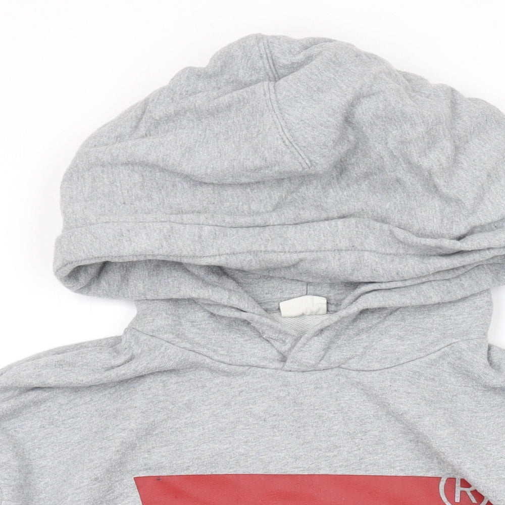 Levi's Mens Grey Cotton Pullover Hoodie Size S