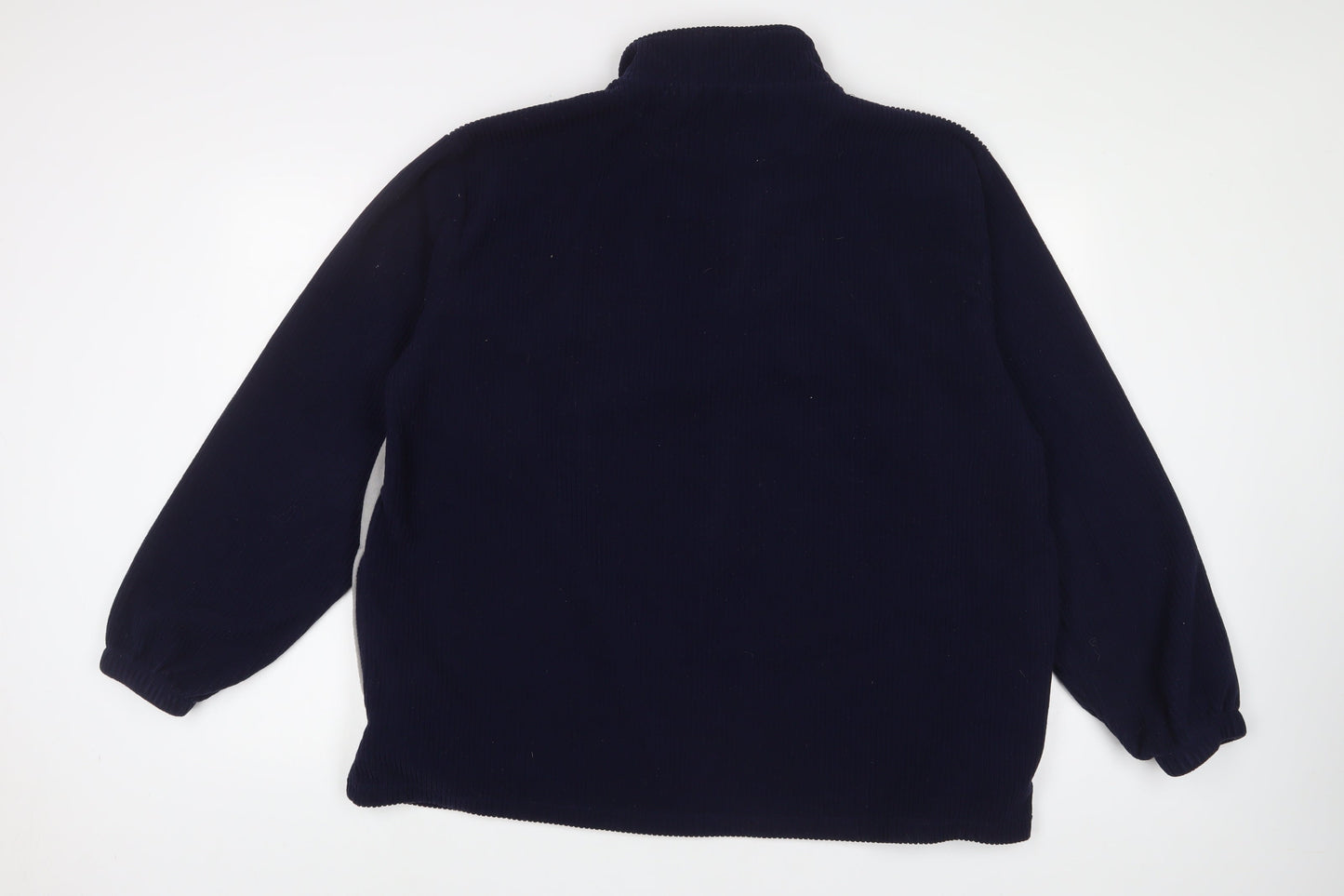 Diadora Mens Blue Polyester Pullover Sweatshirt Size 2XL - Logo