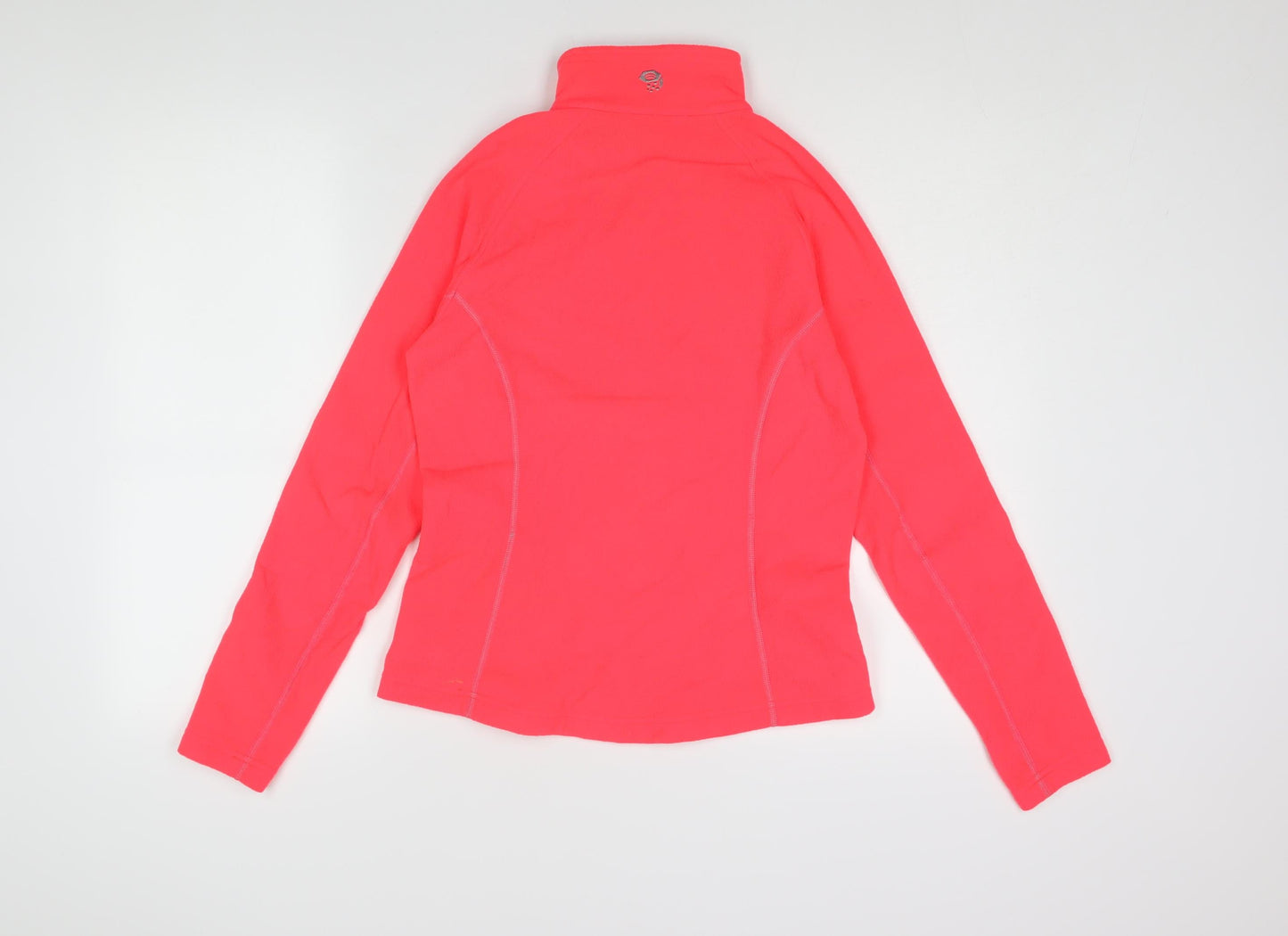 Mountain Hardwear Womens Pink Polyester Pullover Sweatshirt Size S Zip - Neon