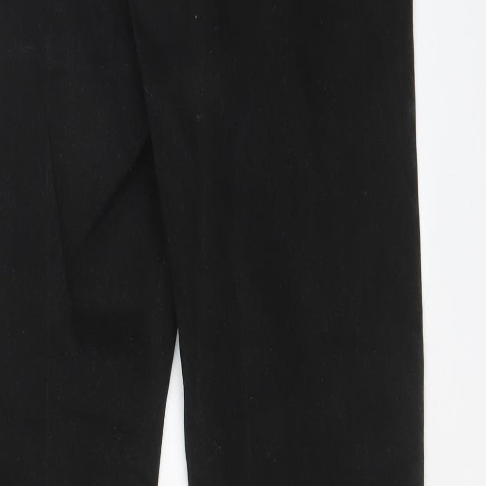 Levi's Mens Black Cotton Straight Jeans Size 28 in L30 in Regular Zip