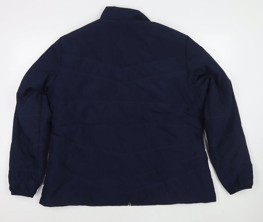 DECATHLON Womens Blue Jacket Size 2XL Zip