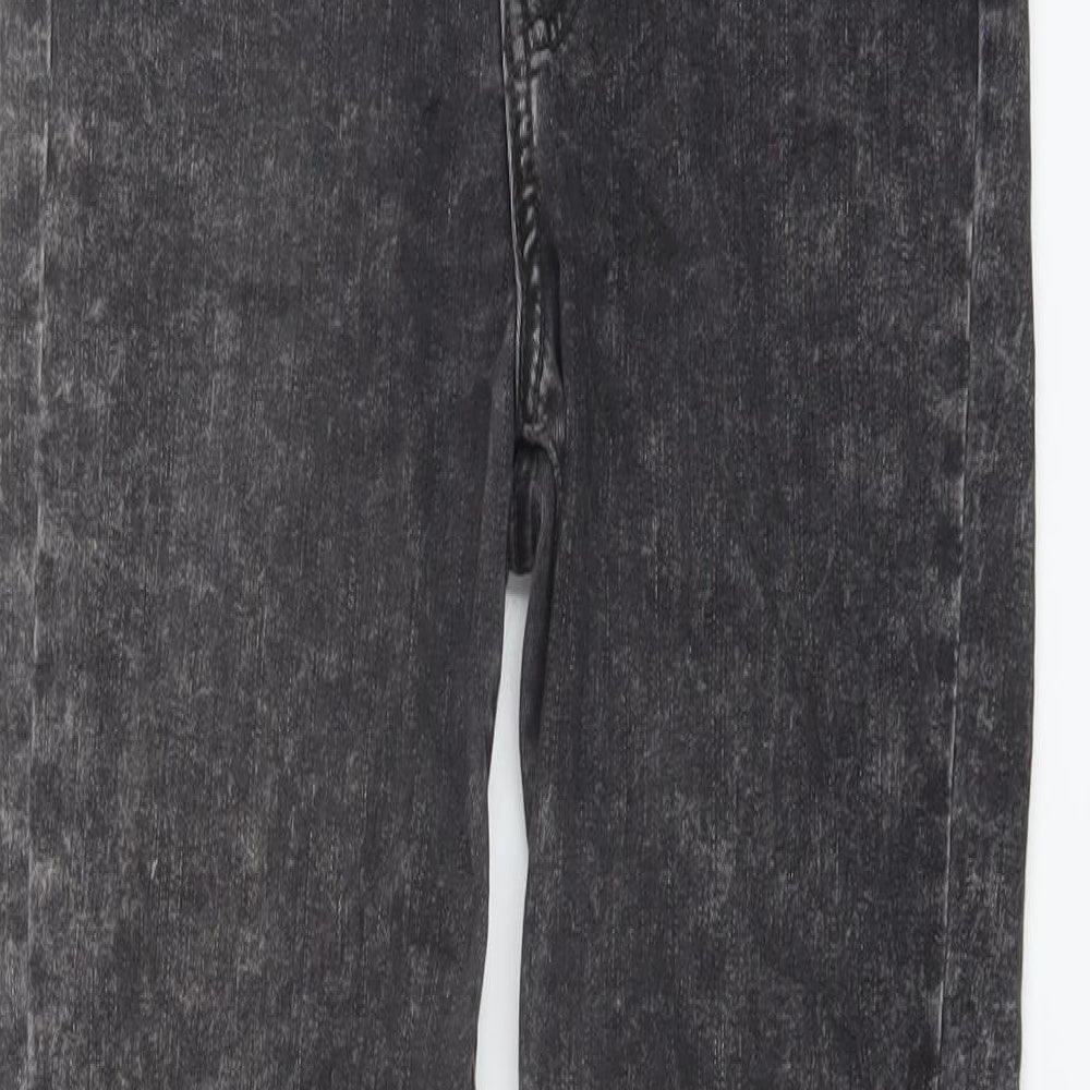 Levi's Womens Grey Cotton Skinny Jeans Size 28 in L28 in Regular Button