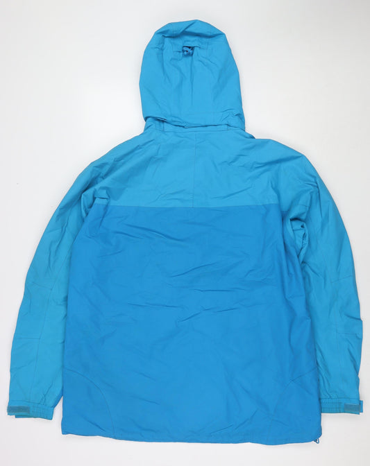 Mountain Life Womens Blue Jacket Size 20 Zip - Technical