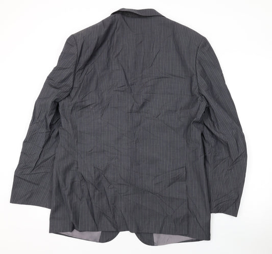 Marks and Spencer Mens Grey Wool Jacket Suit Jacket Size 42 Regular