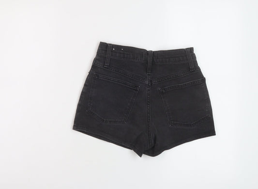 Madewell Womens Green Cotton Hot Pants Shorts Size 23 in L3 in Regular Button