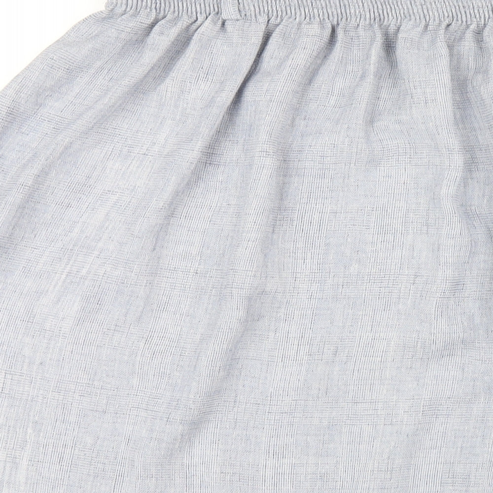 Berkertex Womens Blue Polyester A-Line Skirt Size 18