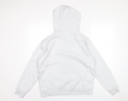 Disney Womens Grey Polyester Pullover Hoodie Size S Pullover - Mickey Mouse