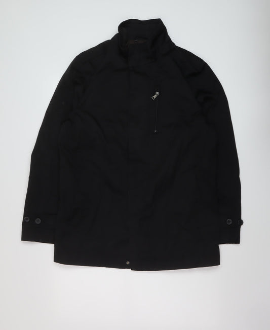 Marks & Spencer Mens Black Jacket Size S Zip