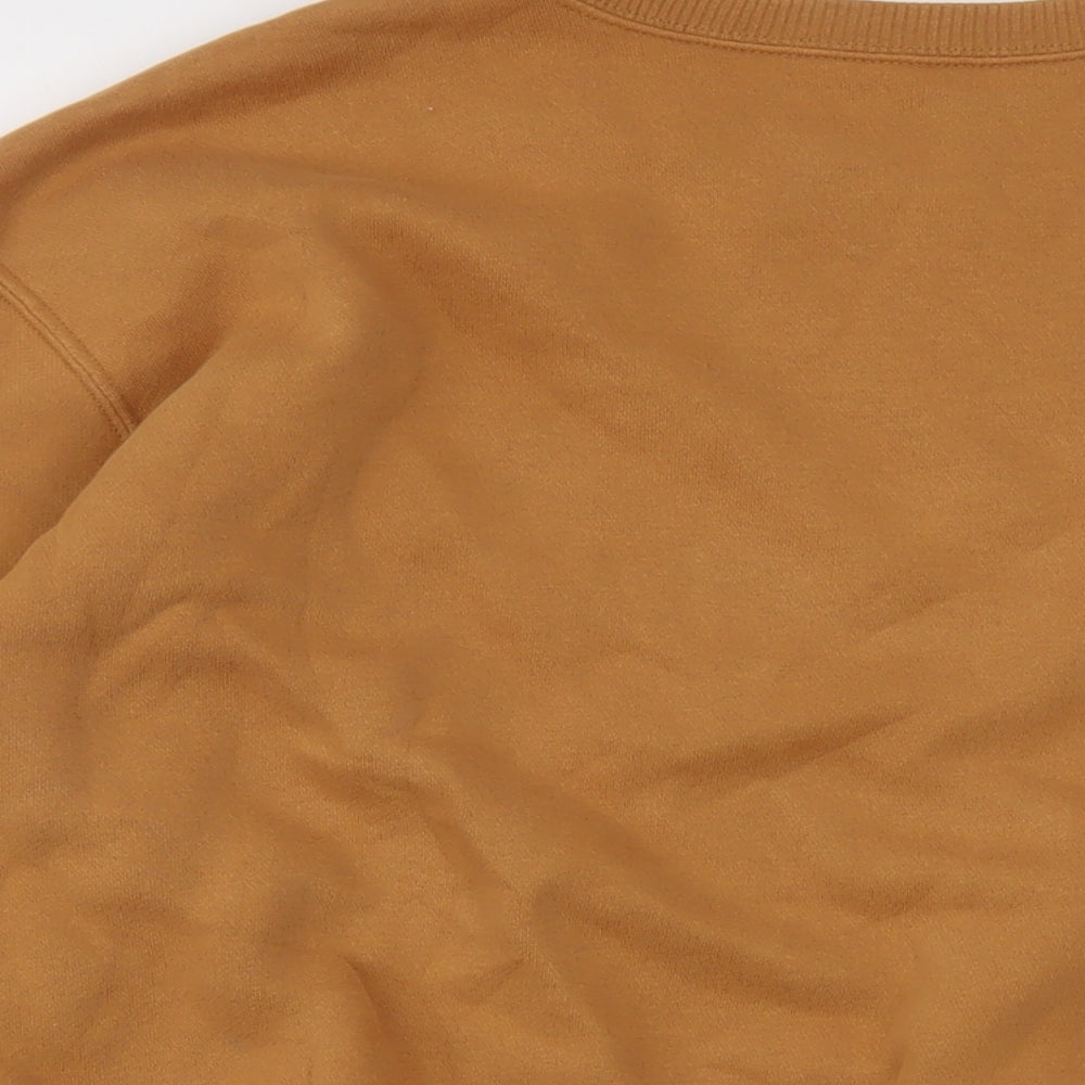 Hollister Womens Beige Cotton Pullover Sweatshirt Size M Pullover
