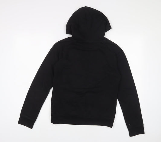 Per Una Womens Black Cotton Pullover Hoodie Size XS Pullover - Logo