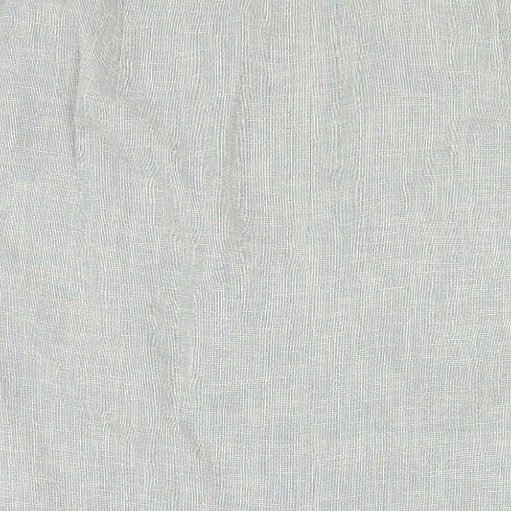 ELVI Womens Green Polyester A-Line Skirt Size 22 Zip