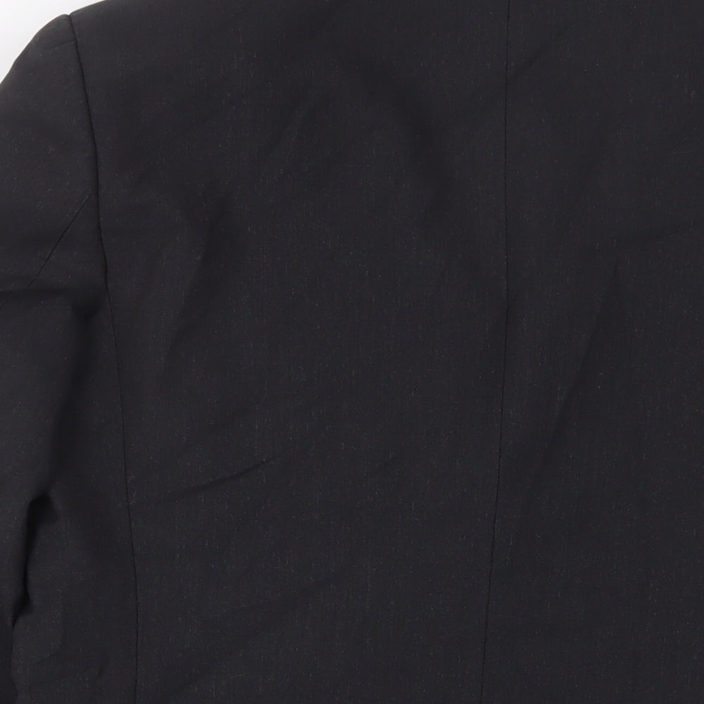 Marks and Spencer Mens Grey Polyester Jacket Suit Jacket Size 36 Regular - Inside Pockets