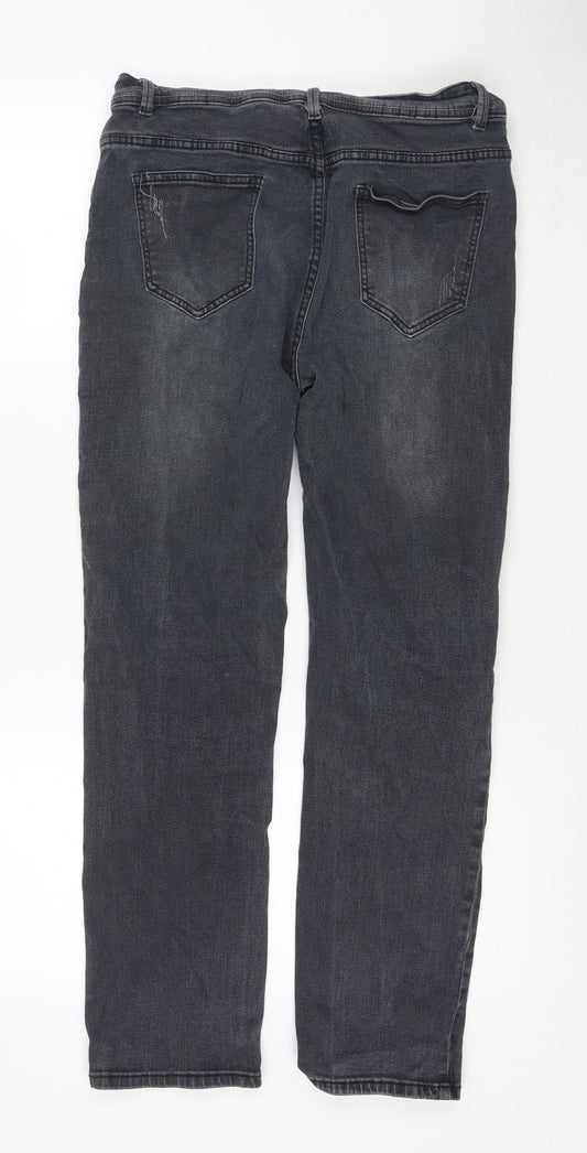 Voir Jeans Womens Black Cotton Skinny Jeans Size 32 in L27 in Regular Zip