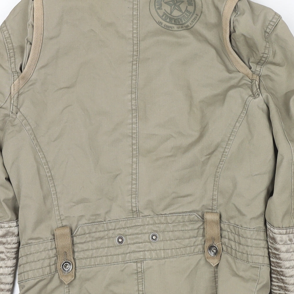 Lee Cooper Womens Brown Jacket Size XS Zip