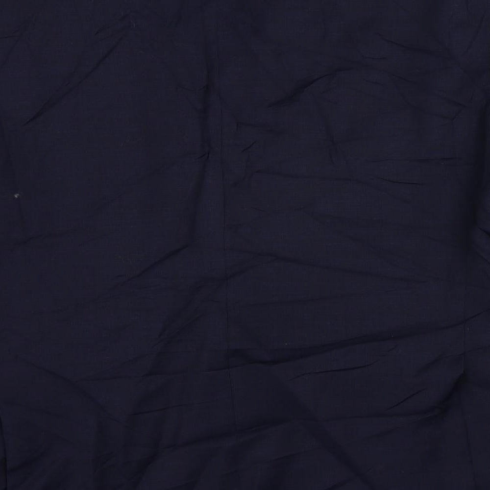 Marks and Spencer Mens Blue Wool Jacket Suit Jacket Size 38 Regular