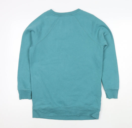 NEXT Mens Blue Cotton Pullover Sweatshirt Size S