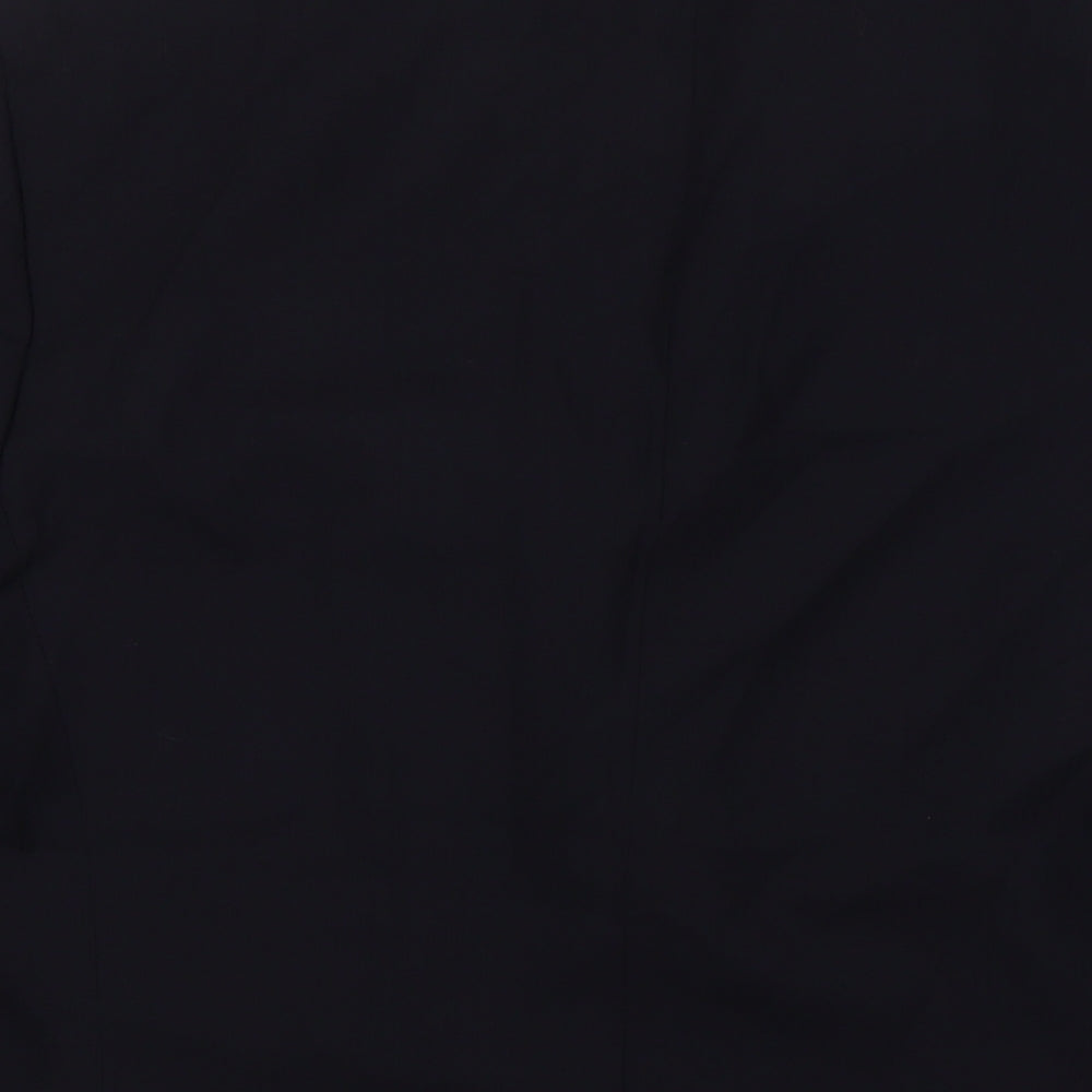 Jaguar Mens Blue Wool Jacket Suit Jacket Size 50 Regular