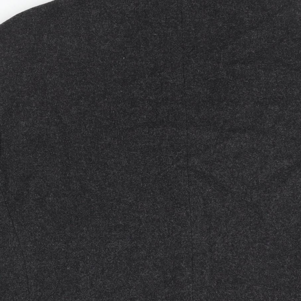 Planet Womens Grey Jacket Blazer Size 16 Button