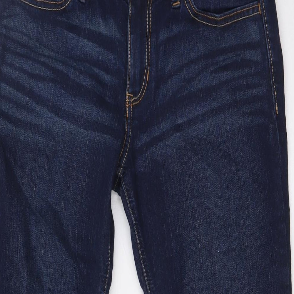 Hollister Womens Blue Cotton Skinny Jeans Size 28 in L32 in Regular Buckle
