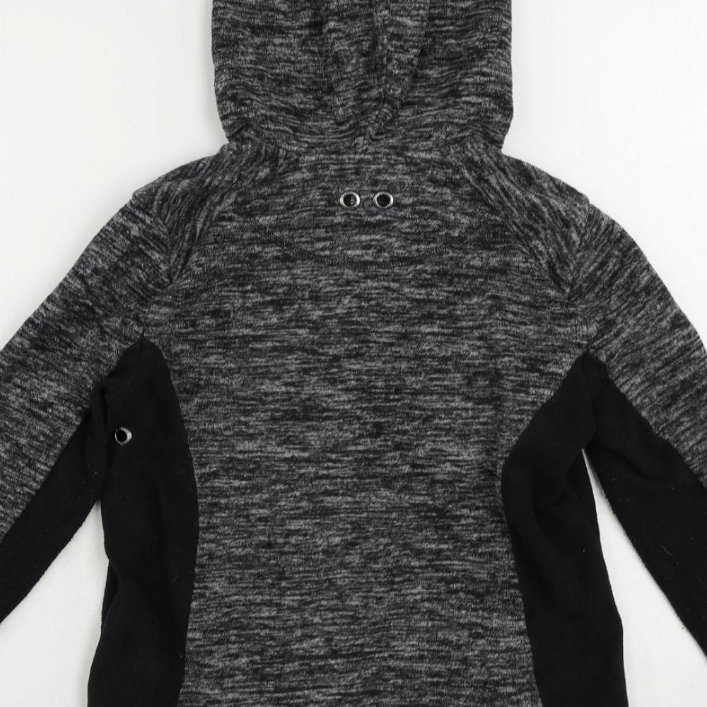 NEXT Womens Grey Jacket Size 8 Zip - Hooded