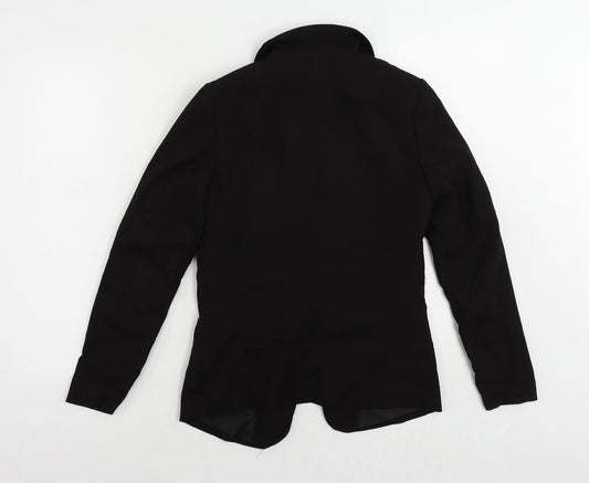 H&M Womens Black Jacket Blazer Size 6 - Open