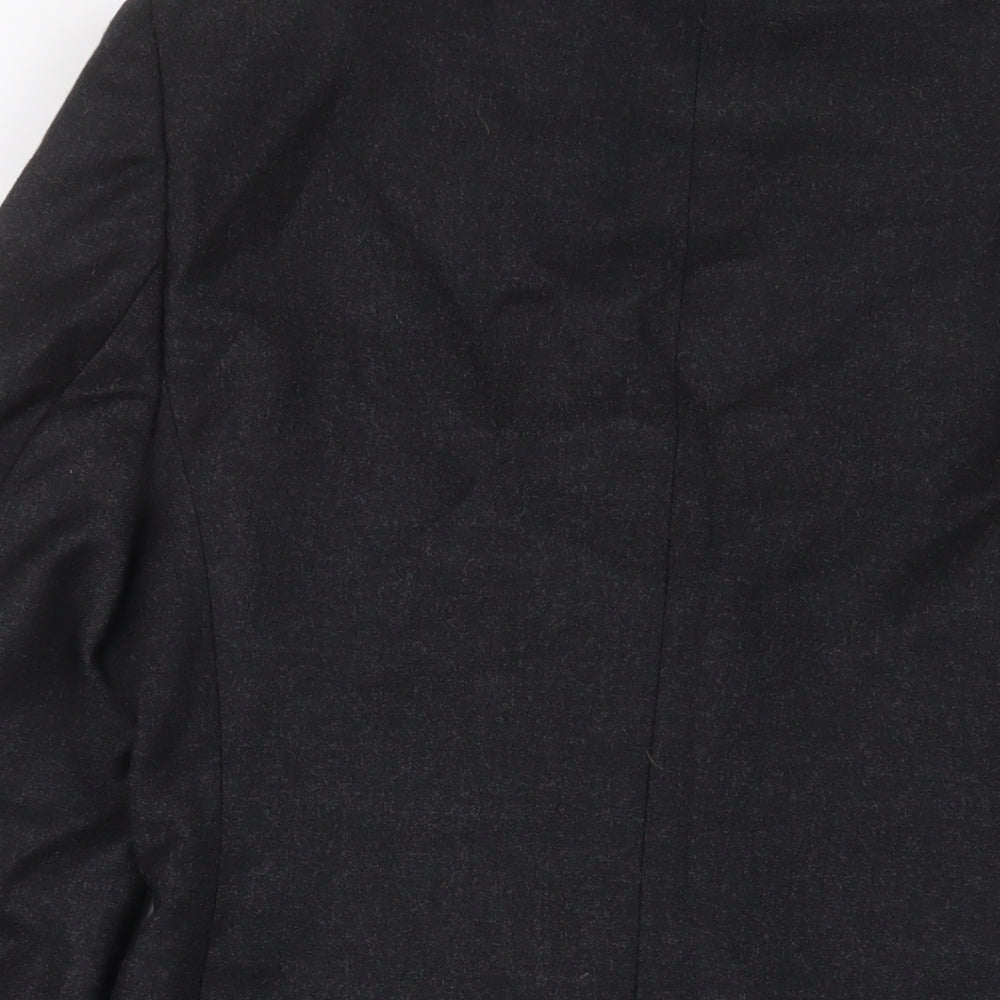 Marks and Spencer Womens Grey Jacket Size 10 Button