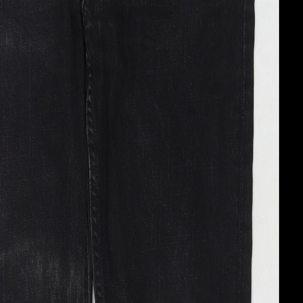 Burberry Womens Black Cotton Skinny Jeans Size 30 in L32 in Regular Zip