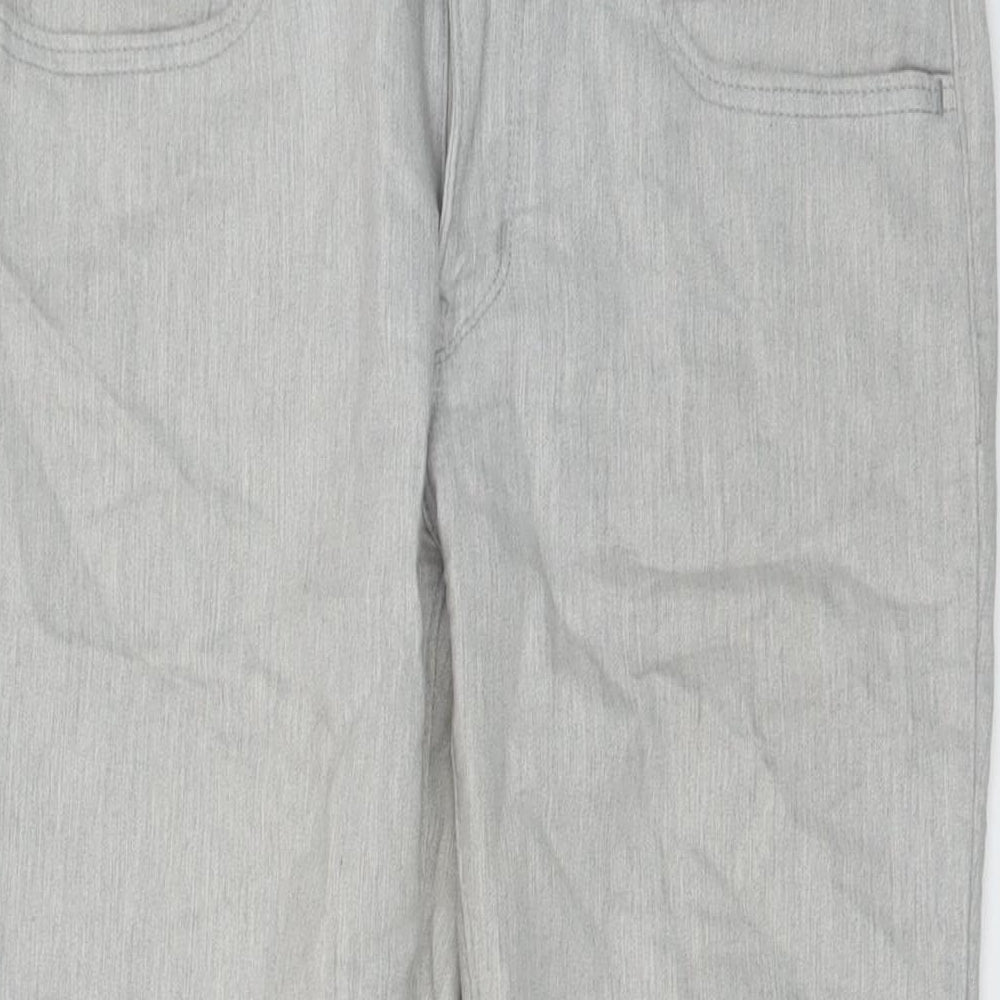 Levi's Womens Grey Cotton Skinny Jeans Size 28 in L29 in Regular Button