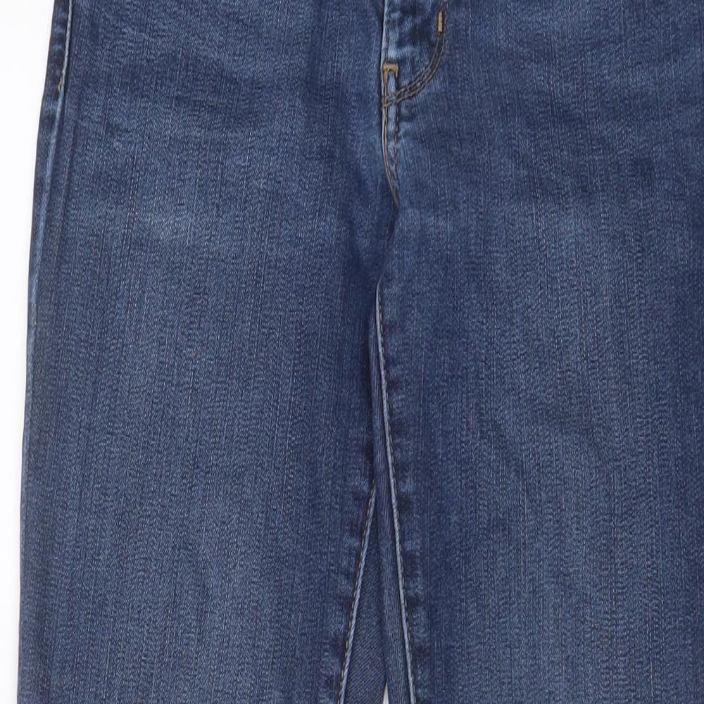 Levi's Womens Blue Cotton Skinny Jeans Size 26 in L30 in Regular Zip