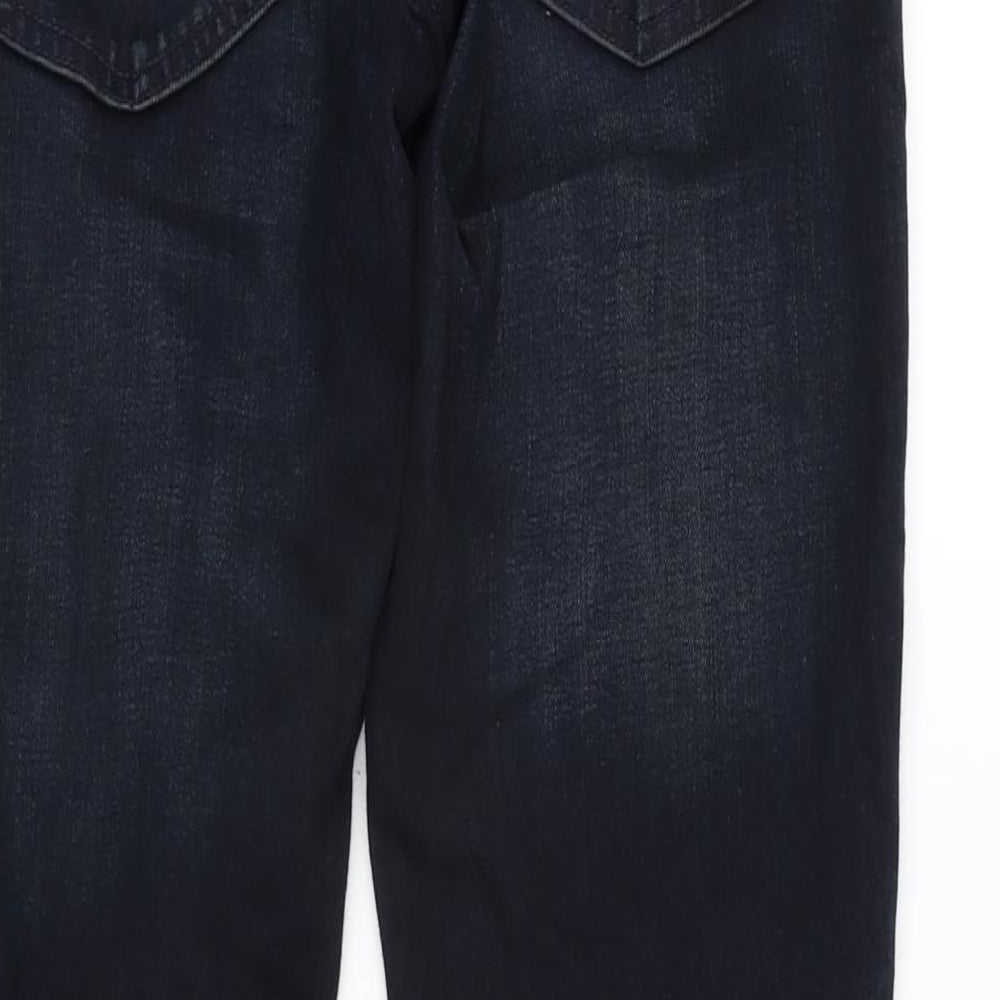 Levi's Mens Blue Cotton Straight Jeans Size 32 in L31 in Regular Zip