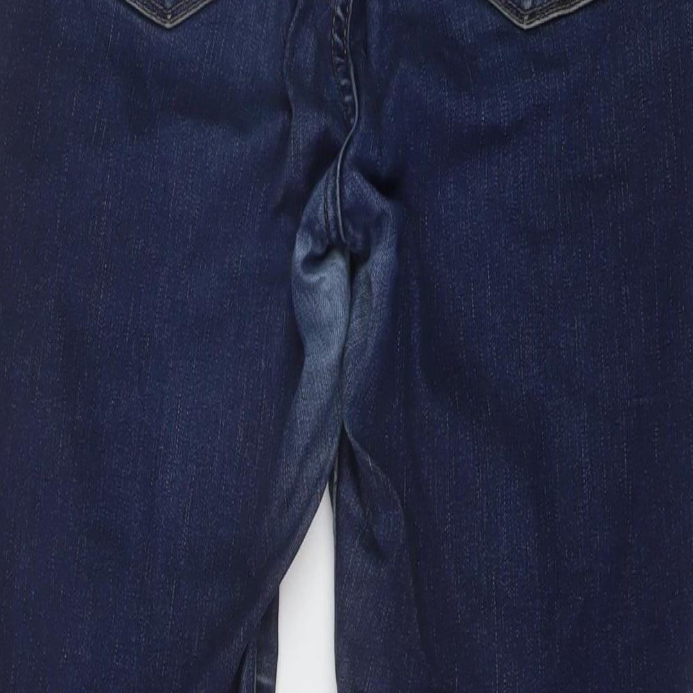 Levi's Womens Blue Cotton Skinny Jeans Size 31 in L30 in Regular Button