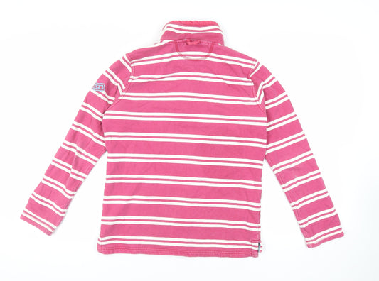 Womens UK 8 Regular Seasalt Cornwall Pink Pullover Sweatshirt