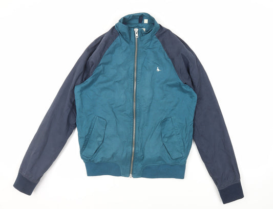 Jack Wills Mens Green Jacket Size XS Zip