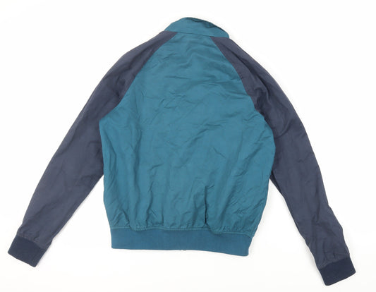 Jack Wills Mens Green Jacket Size XS Zip