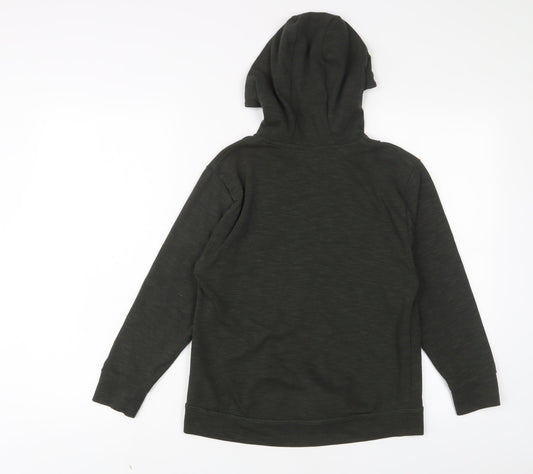 NEXT Boys Green Polyester Pullover Hoodie Size 9 Years Pullover
