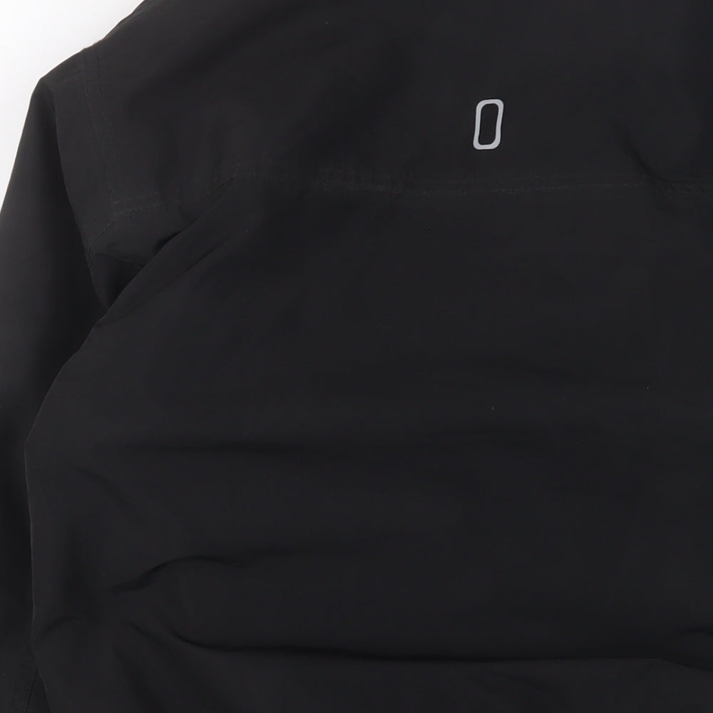 WHITAKER Mens Black Jacket Size XS Zip - Zip Pockets
