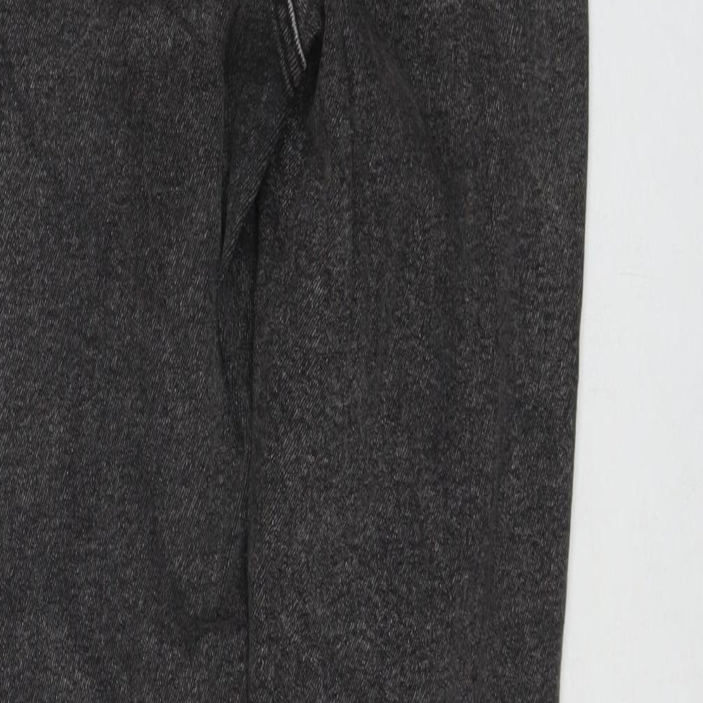 Pull&Bear Womens Grey Cotton Skinny Jeans Size 10 L28 in Regular Zip