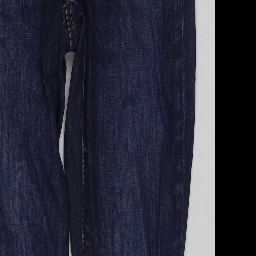 Gap Womens Blue Cotton Skinny Jeans Size 26 in L27 in Regular Zip