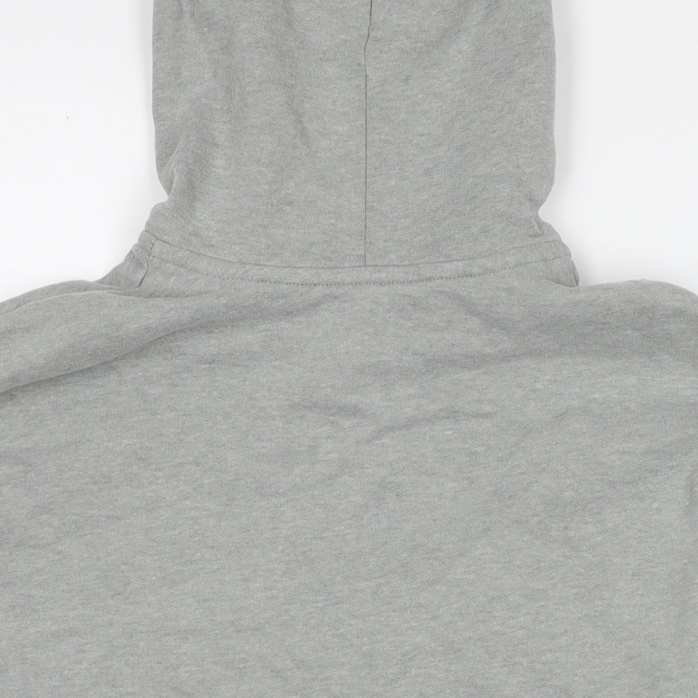 Hollister Mens Grey Cotton Full Zip Hoodie Size XS