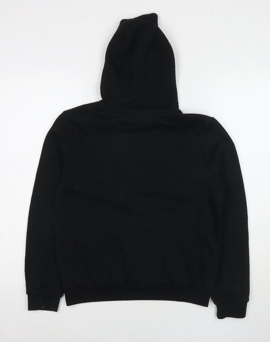 Slazenger Boys Black Polyester Pullover Hoodie Size 12 Years Pullover