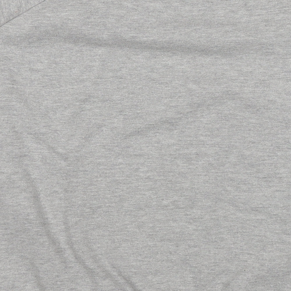 Donnay Mens Grey Cotton Pullover Sweatshirt Size M